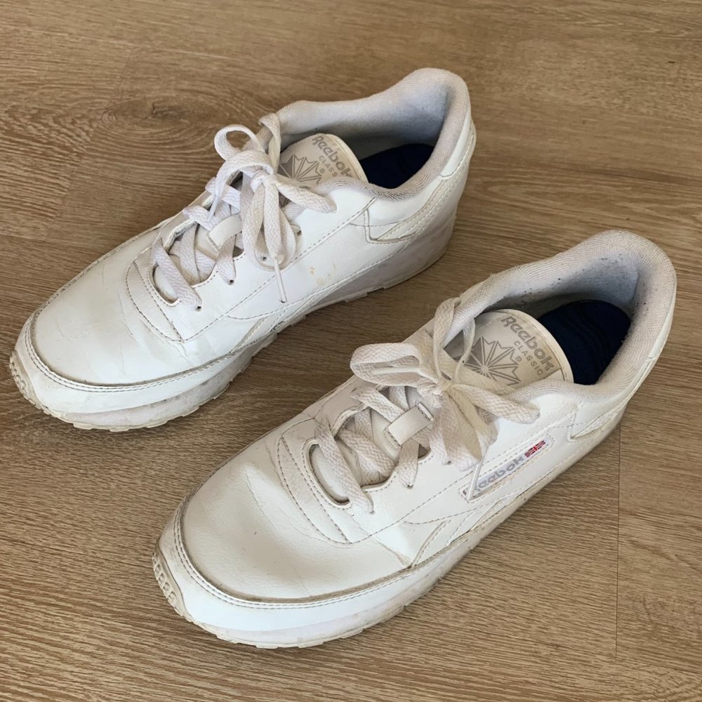Reebok White Sneakers - Picture 11 of 11